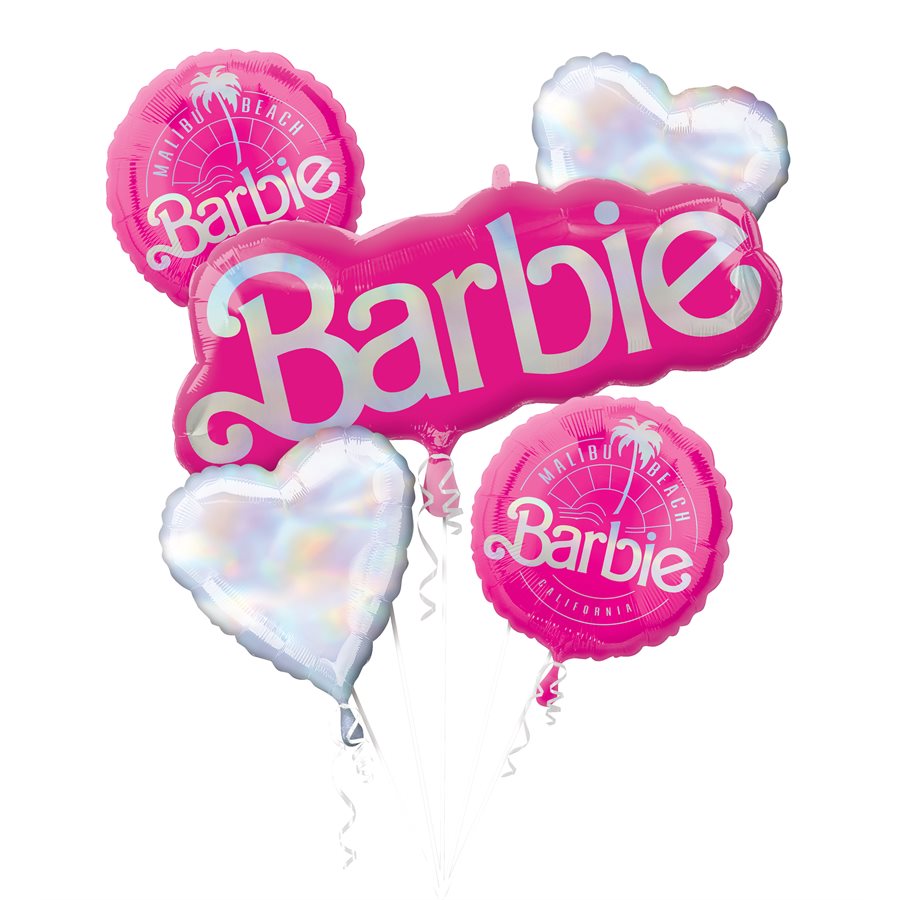 Bouquet de ballons Barbie Le Manoir du Ballon