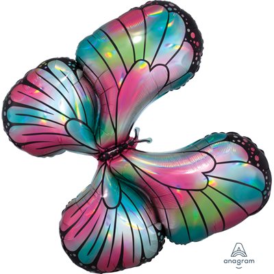 Papillon iridescent 30'' Le Manoir du Ballon
