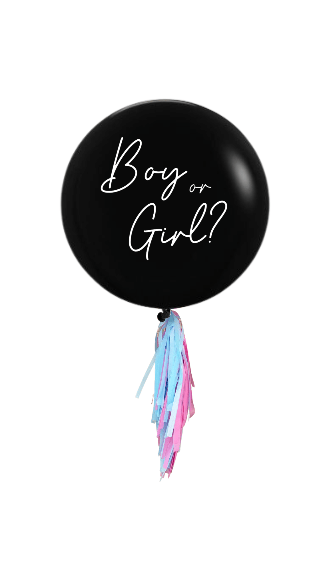 Ballon 24'' révélation ''Boy or Girl'' Le Manoir du Ballon