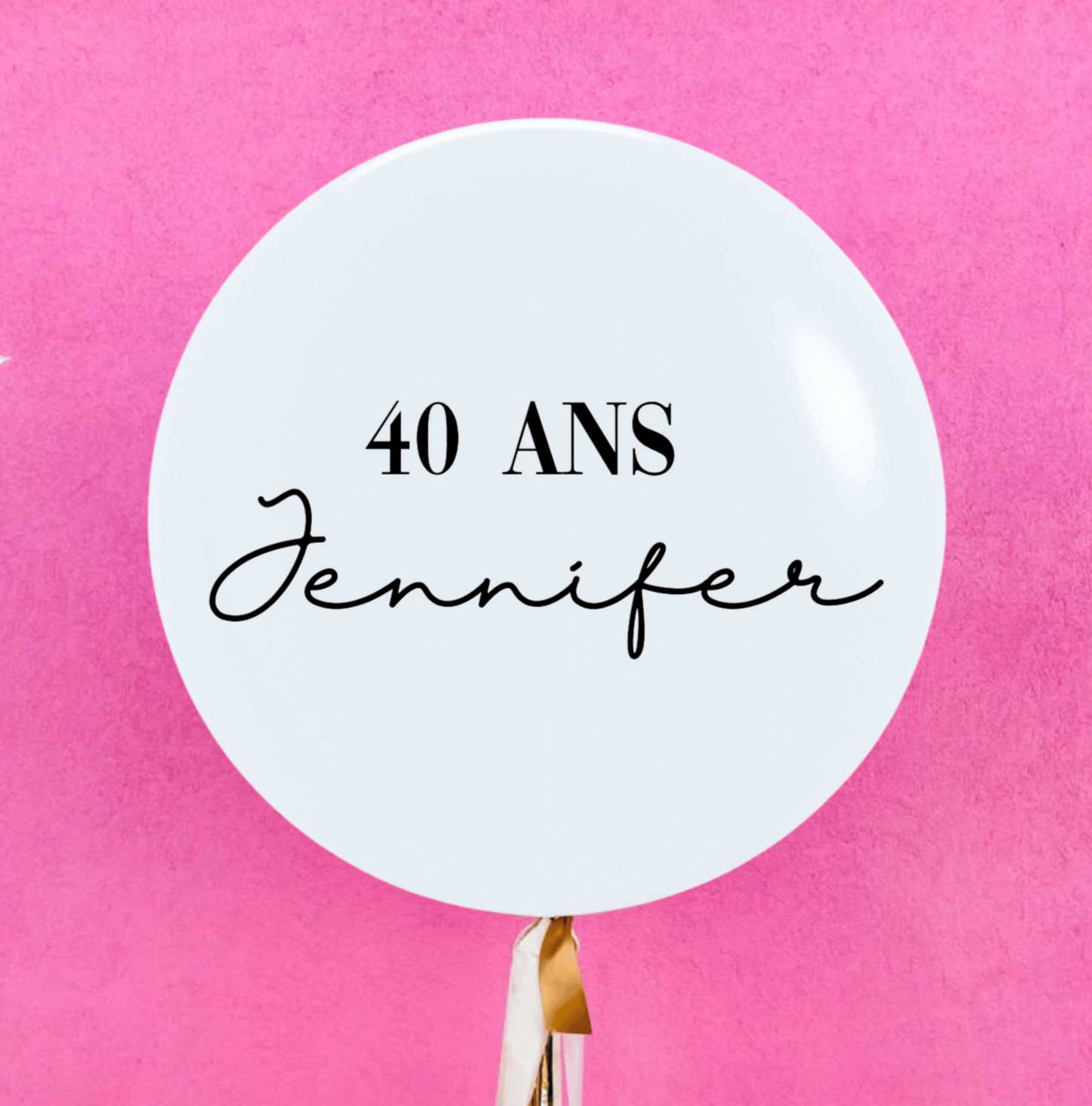 Ballon 24'' Jennifer Le Manoir du Ballon