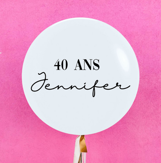 Ballon 24'' Jennifer Le Manoir du Ballon